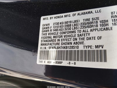 HONDA ODYSSEY