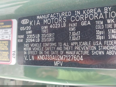 2021 KIA SOUL 9