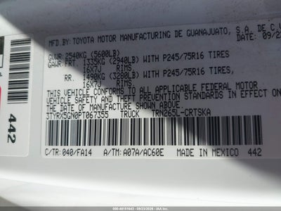 2023 TOYOTA TACOMA 2WD 9