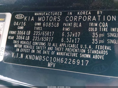KIA SEDONA