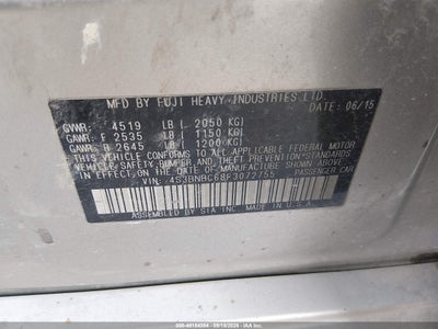 2015 SUBARU LEGACY 9