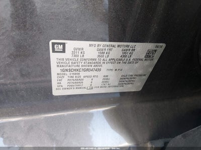 2016 CHEVROLET SUBURBAN 9