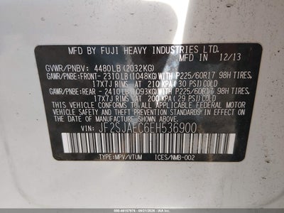 2014 SUBARU FORESTER 9