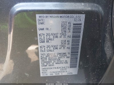 NISSAN FRONTIER