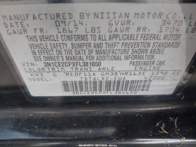 NISSAN VERSA NOTE