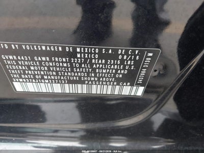 VOLKSWAGEN JETTA HYBRID