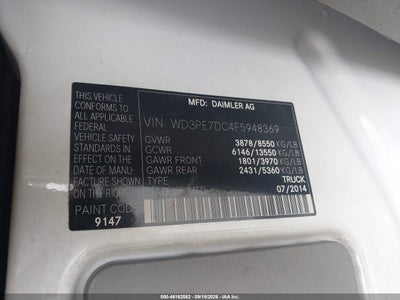 MERCEDES-BENZ SPRINTER 2500
