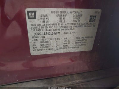 CHEVROLET TRAX
