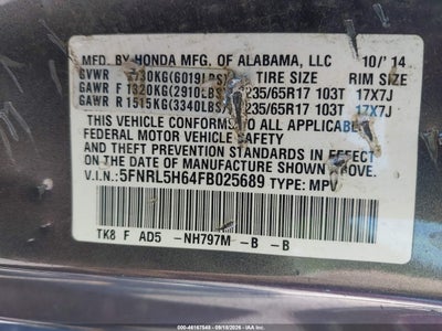 HONDA ODYSSEY
