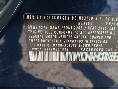2014 VOLKSWAGEN JETTA 9