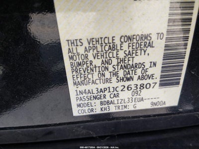 NISSAN ALTIMA