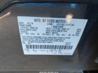 2018 FORD EDGE 9