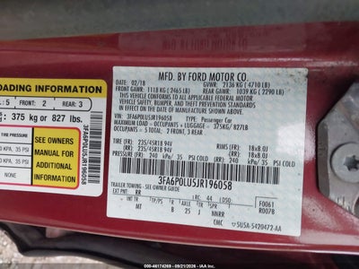 FORD FUSION HYBRID