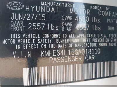 HYUNDAI SONATA HYBRID