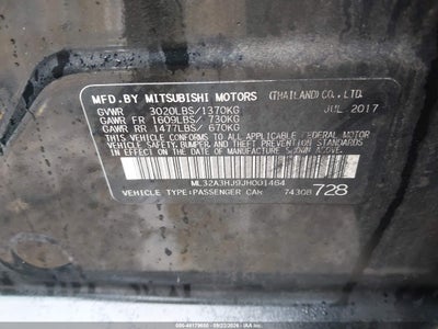 MITSUBISHI MIRAGE