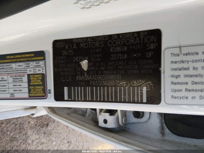 2016 KIA OPTIMA HYBRID 9