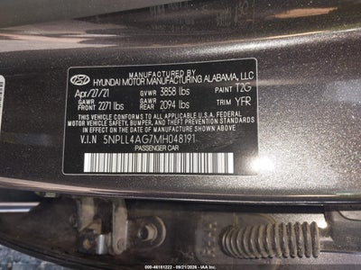 2021 HYUNDAI ELANTRA 9