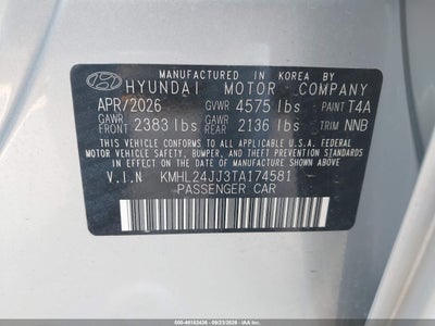 HYUNDAI SONATA HYBRID