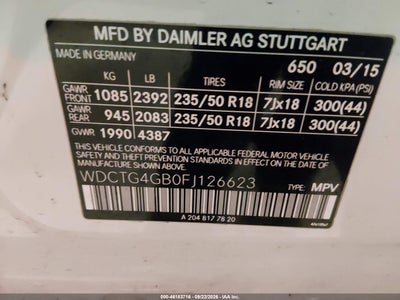 MERCEDES-BENZ GLA 250