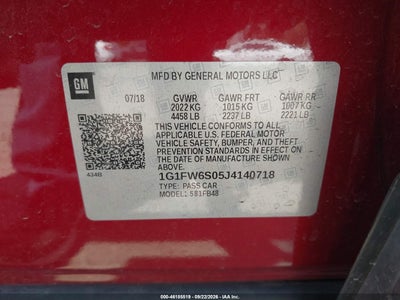 2018 CHEVROLET BOLT EV 9