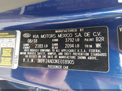 KIA FORTE