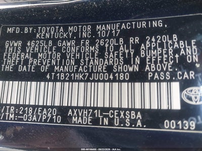 TOYOTA CAMRY HYBRID
