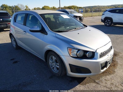 CHEVROLET SONIC 2012 VIN 1G1JC6SH0C4166137