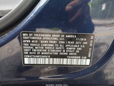 VOLKSWAGEN PASSAT