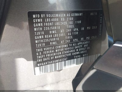 2016 VOLKSWAGEN TIGUAN 9