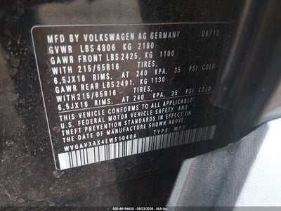 2014 VOLKSWAGEN TIGUAN 9