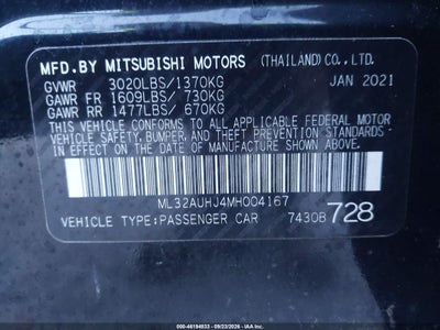 MITSUBISHI MIRAGE