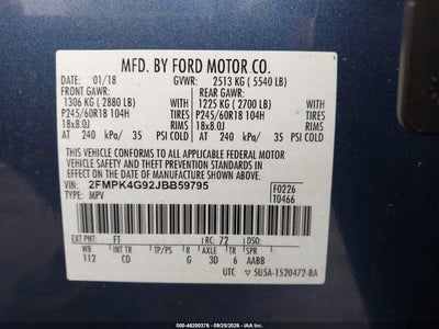 2018 FORD EDGE 9