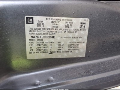 2017 CHEVROLET EXPRESS 3500 9