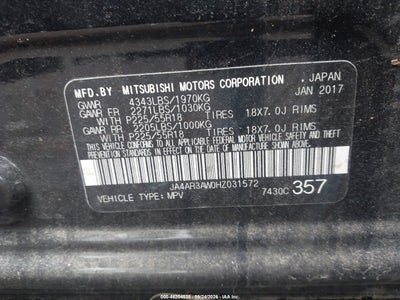 MITSUBISHI OUTLANDER SPORT