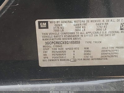 2014 CHEVROLET SILVERADO 1500 9