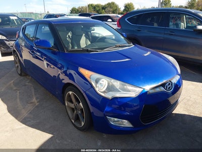 2012 Hyundai Veloster Gray INT