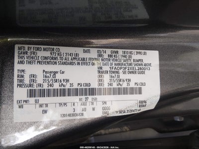 2014 FORD FOCUS 9