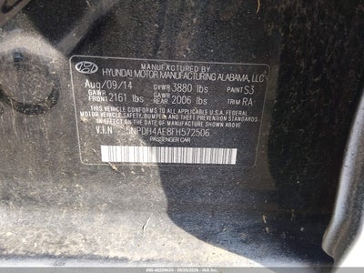 2015 HYUNDAI ELANTRA 9