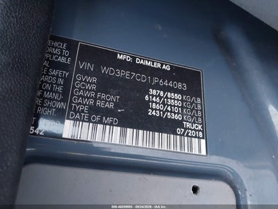 MERCEDES-BENZ SPRINTER 2500