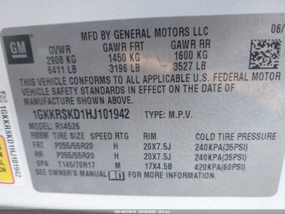 2017 GMC ACADIA LIMITED 9
