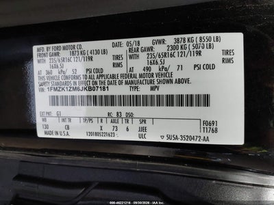 2018 FORD TRANSIT-150 9