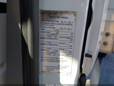 2016 FREIGHTLINER SPRINTER 3500 9