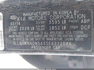 2014 KIA RIO 9