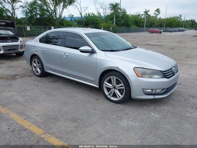 2012 VOLKSWAGEN PASSAT 3.6L V6 SEL PREMIUM