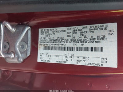 2015 FORD ESCAPE 9