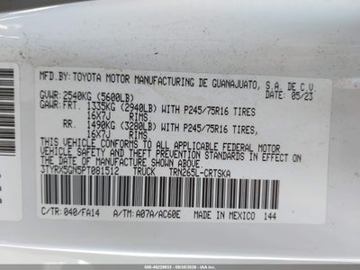 2023 TOYOTA TACOMA 9
