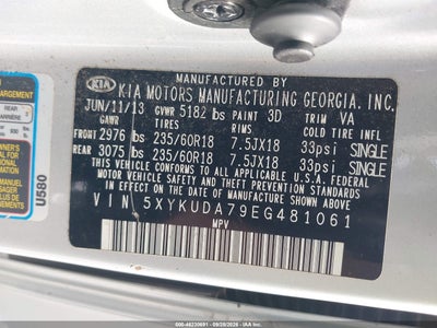 2014 KIA SORENTO 9