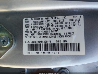 2014 ACURA RDX 9