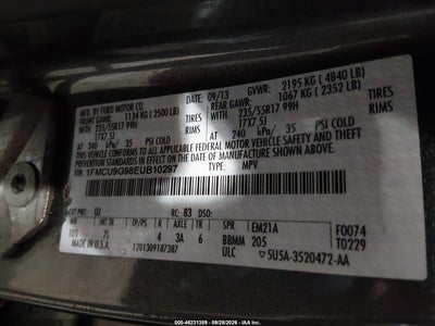 2014 FORD ESCAPE 9