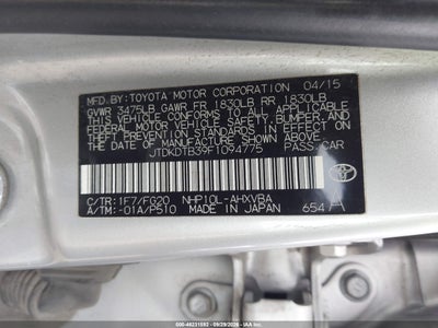 2015 TOYOTA PRIUS C 9